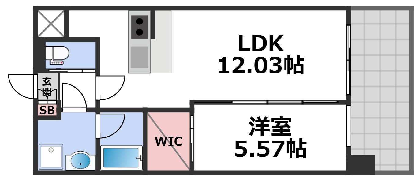 1LDK