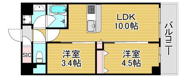 2LDK