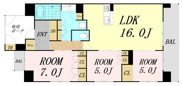 3LDK