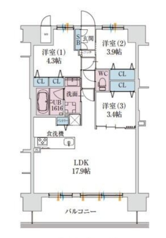 3LDK