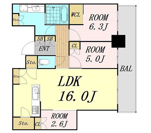 3LDK