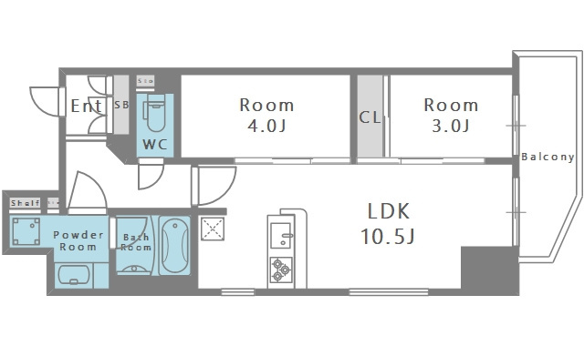 2LDK