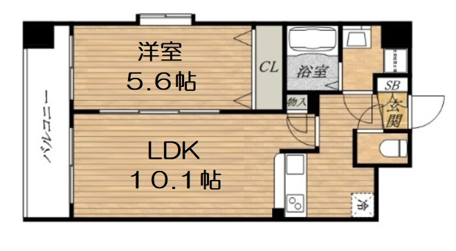 1LDK