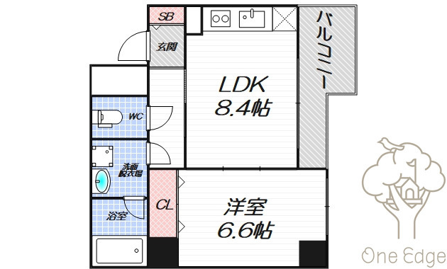 1LDK