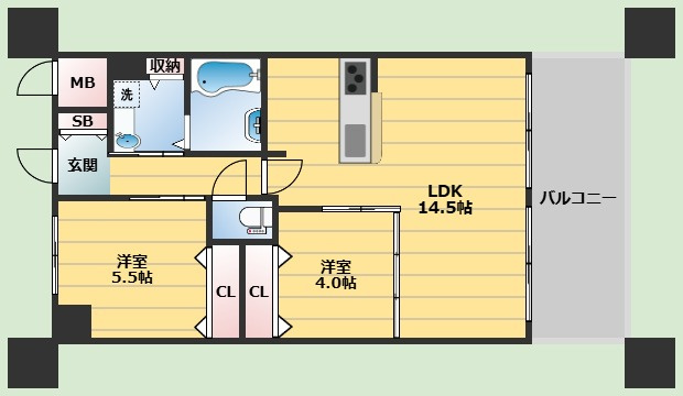 1SLDK