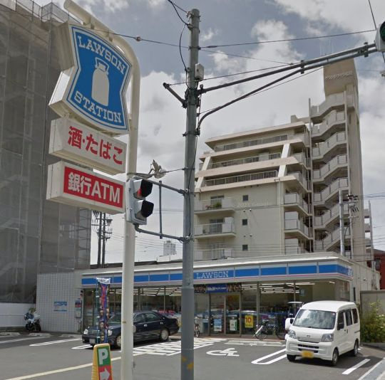 【コンビニエンスストア】ローソン 大開三丁目店まで150ｍ