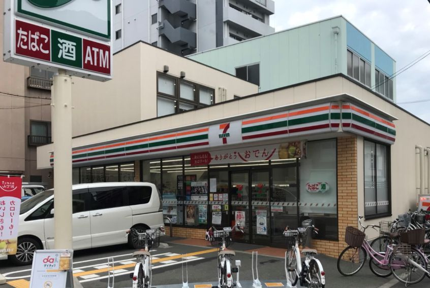 【コンビニエンスストア】セブンイレブン 大阪大淀中店まで310ｍ