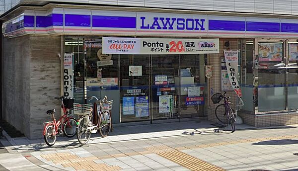 【コンビニエンスストア】ローソン 港区南市岡一丁目店まで133ｍ